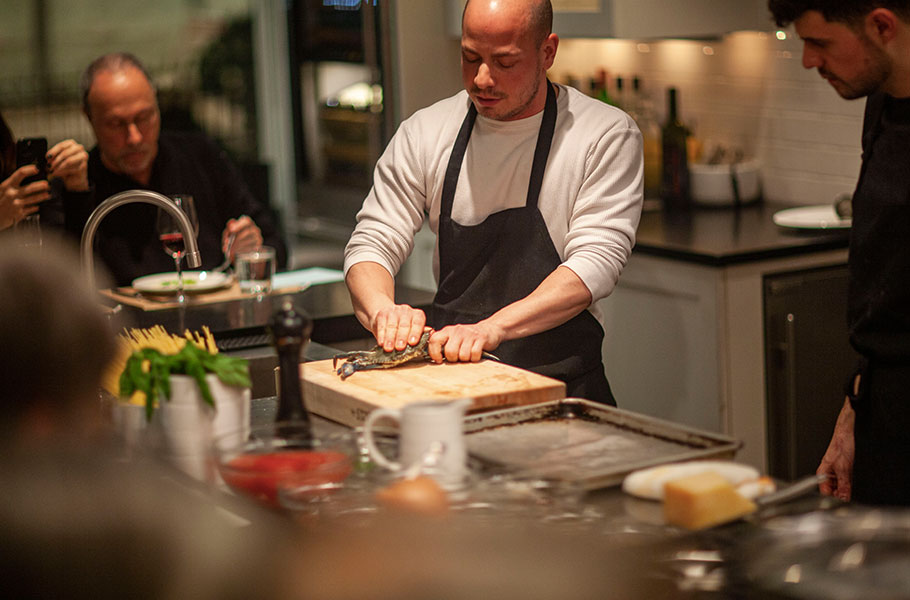 Dinner at the Club: A Palizzi Cookbook Dinner with Joey Baldino of ...